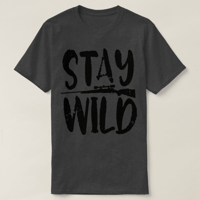 Camiseta Mantente loco (Diseño del anverso)