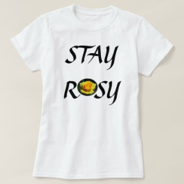 Camiseta Mantente Rosy Yellow Rose Shirt