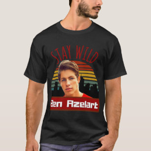 Camiseta Mantente salvaje, Ben Azelart