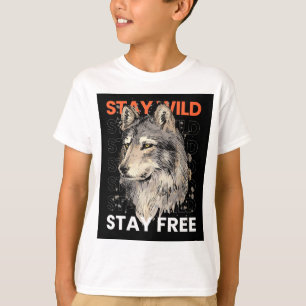 Camiseta Mantente tranquilo, mantente libre" Adventure T-Sh