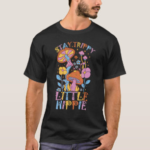 Camiseta Mantente Trippy Pequeña Micología Hippie Y Mu Mági