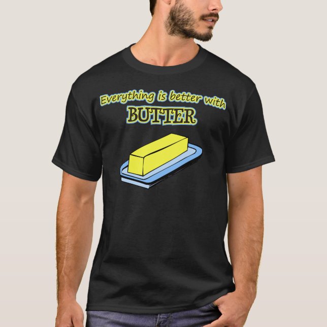 Camiseta mantequilla (Anverso)