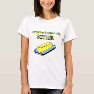 Camiseta mantequilla