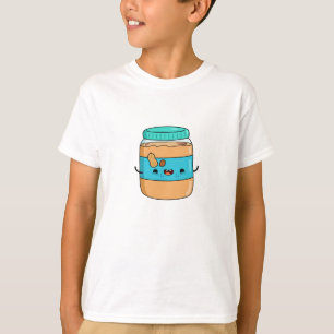 Camiseta Mantequilla de cacahuate de Kawaii