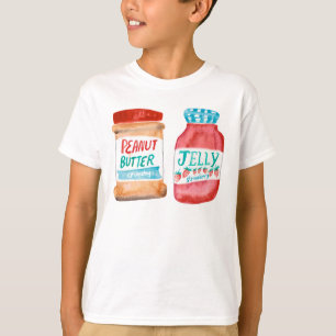 Camiseta Mantequilla de cacahuate y acuarela