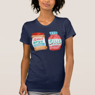 Camiseta Mantequilla de cacahuate y acuarela