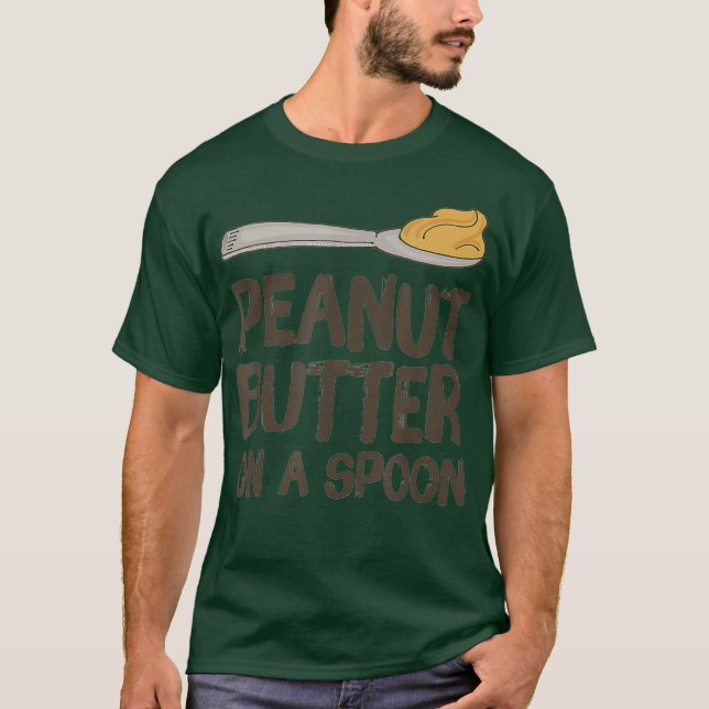 Camiseta Mantequilla de cacahuete a los amantes de la mante (Anverso)