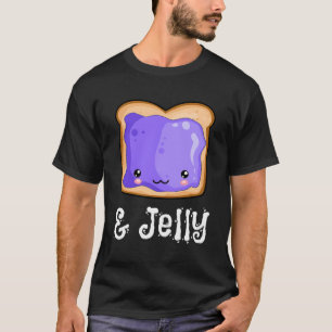 Camiseta Mantequilla de cacahuete Jelly Kawaii Pbj Matando