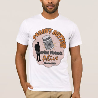 Camiseta Mantequilla de cacahuete - manteniendo a nómadas