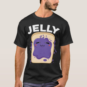 Camiseta Mantequilla De cacahuete Y Amigo Pareja De Jelly F