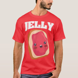 Camiseta Mantequilla de cacahuete y comida de gelatina añor