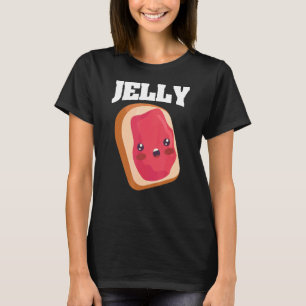 Camiseta Mantequilla De cacahuete Y Comida De Jelly Mejor A