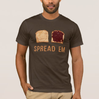Camiseta Mantequilla de cacahuete y gelatina: Difundan Em