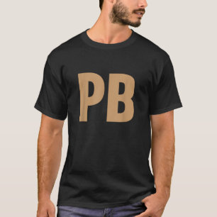 Camiseta Mantequilla de cacahuete y mermelada PB J Parejas