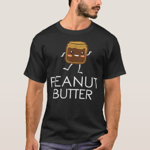 Camiseta Mantequilla de cacahuete y pareja de gelatina que
