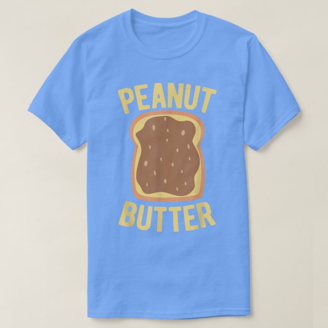 Camiseta Mantequilla de cacahuete y sandwich de gelatina di (Diseño del anverso)