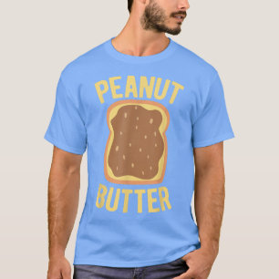 Camiseta Mantequilla de cacahuete y sandwich de gelatina di