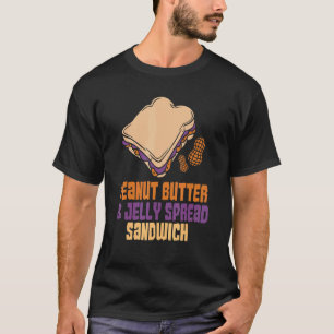 Camiseta Mantequilla De cacahuete Y Sandwich De Jelly