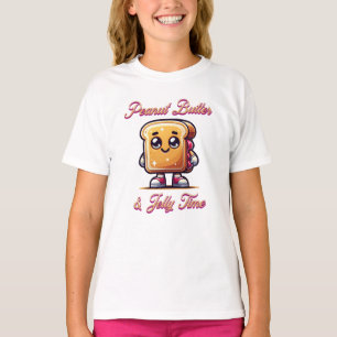 Camiseta Mantequilla de cacahuete y tiempo de gelatina