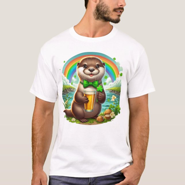Camiseta Mantequilla De Día Adorable De Los Patrones Con Ce (Anverso)