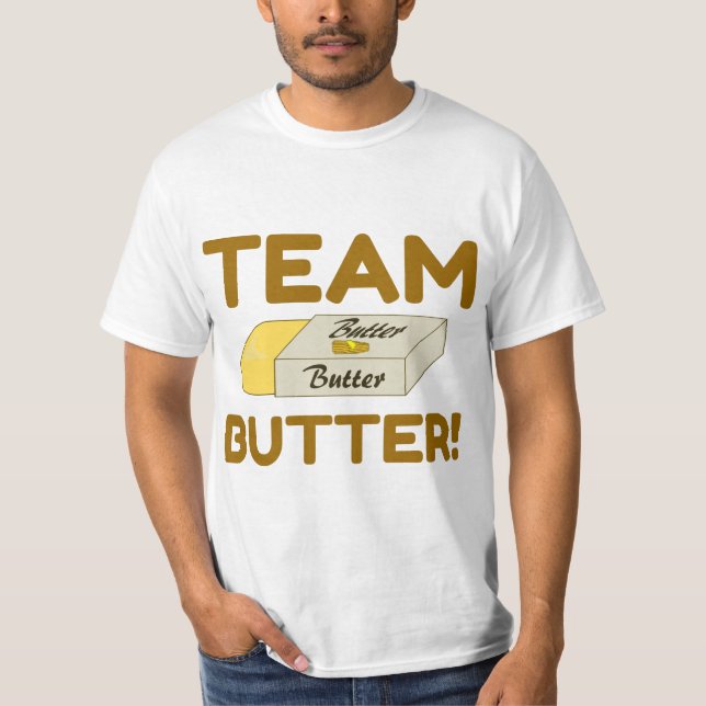 CAMISETA MANTEQUILLA DE EQUIPO (Anverso)