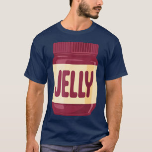 Camiseta Mantequilla de maní con jalea - única