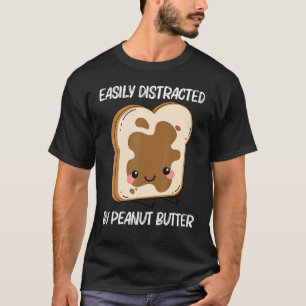 Camiseta Mantequilla De Maní Cuta Para Hombres Mujeres Que