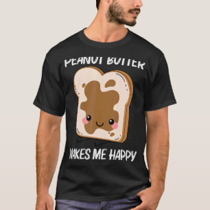 Camiseta Mantequilla De Maní Cuta Para Hombres Mujeres Que 