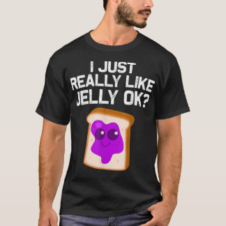 Camiseta Mantequilla De Maní Cuta Y Hombres De Arte Jelly M