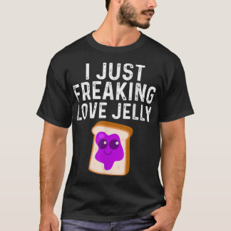 Camiseta Mantequilla De Maní Cuta Y Hombres De Arte Jelly M