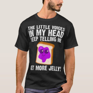 Camiseta Mantequilla De Maní Cuta Y Hombres De Arte Jelly M