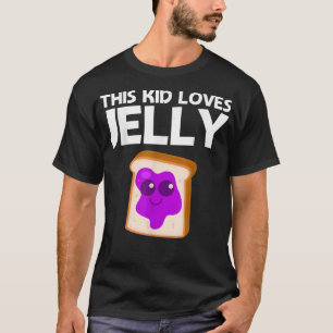 Camiseta Mantequilla De Maní Cuta Y Jelly Art Para Niños Qu