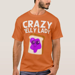 Camiseta Mantequilla De Maní Cuta Y Madera De Arte De Jelly