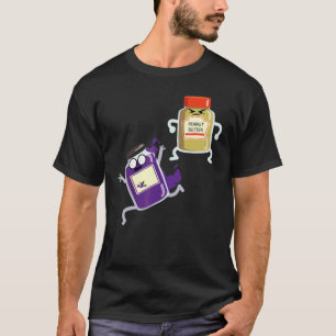 Camiseta Mantequilla De Maní Sarcástica Jalea Comida Gráfic