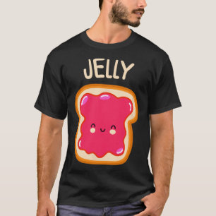 Camiseta Mantequilla De Maní Y Jalea Gemelo Mejor Amigo Com