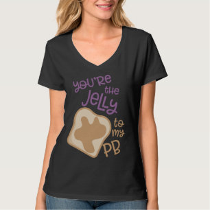 Camiseta Mantequilla de maní y jalea Mejor amigo coincident