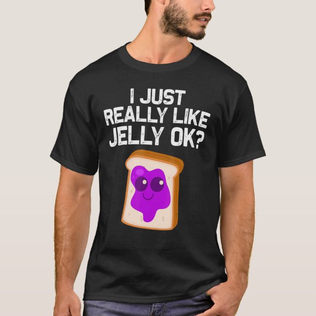 Camiseta Mantequilla De Maní Y Jelly Hombres Mujeres Coinci (Anverso)