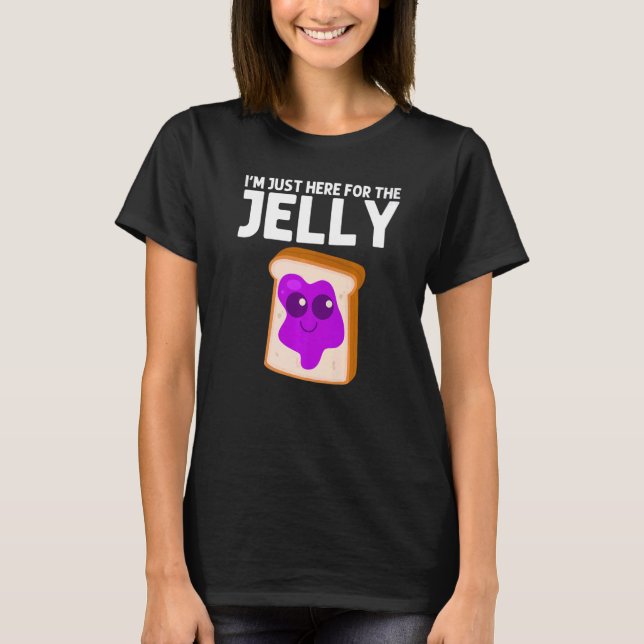 Camiseta Mantequilla De Maní Y Jelly Hombres Mujeres Coinci (Anverso)