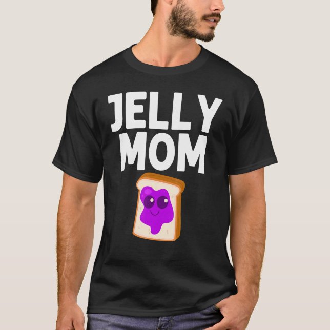 Camiseta Mantequilla De Maní Y Madera De Jelly Que Coincide (Anverso)