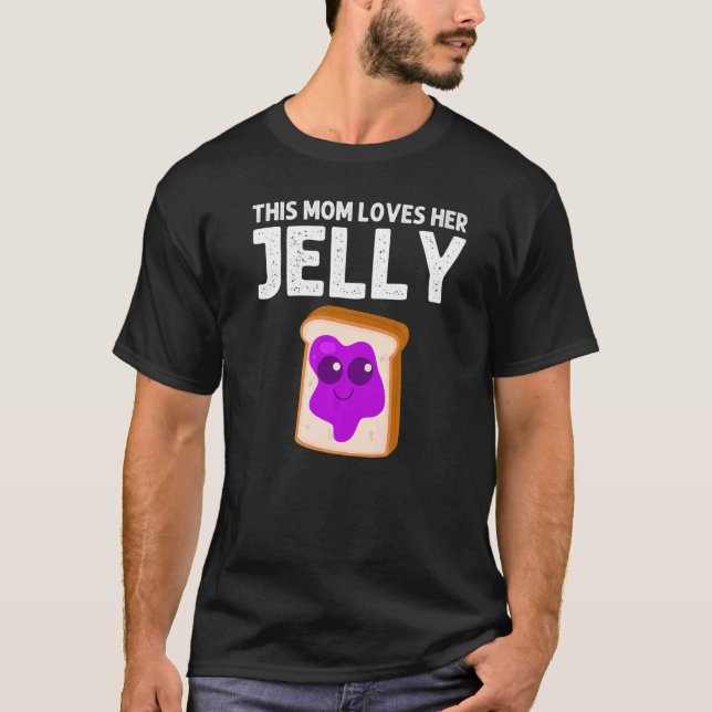 Camiseta Mantequilla De Maní Y Madera De Jelly Que Coincide (Anverso)