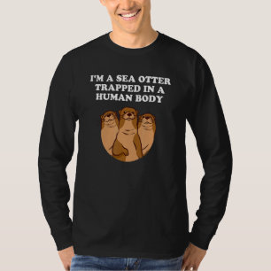 Camiseta Mantequilla De Mar En Un Ventilador Otter De Cuerp
