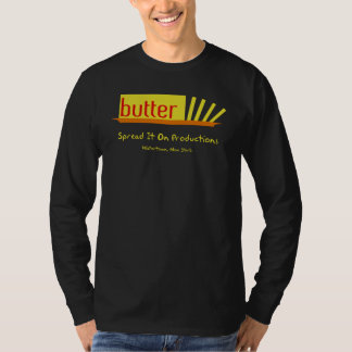 Camiseta mantequilla negra