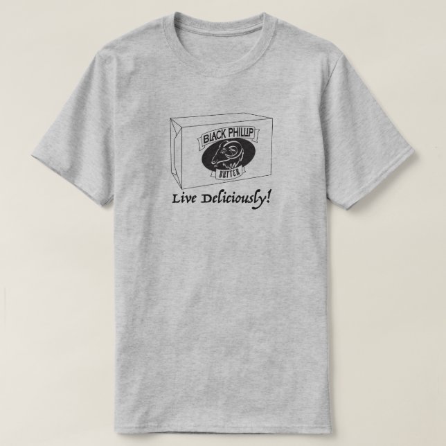 Camiseta Mantequilla negra de Phillip (Diseño del anverso)