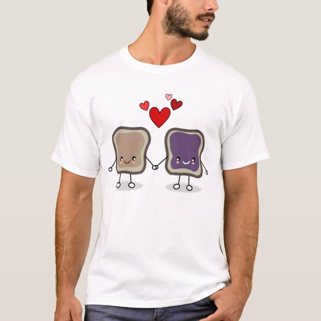 Camiseta Mantequilla y jalea de cacahuete (Anverso)