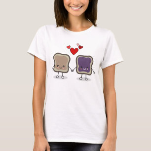 Camiseta Mantequilla y jalea de cacahuete