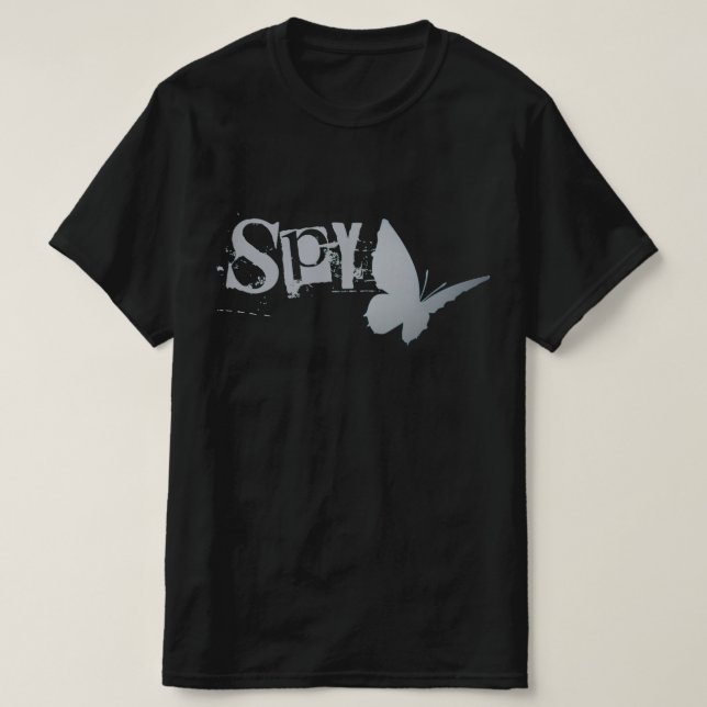 Camiseta mantequillaSPY. (Diseño del anverso)