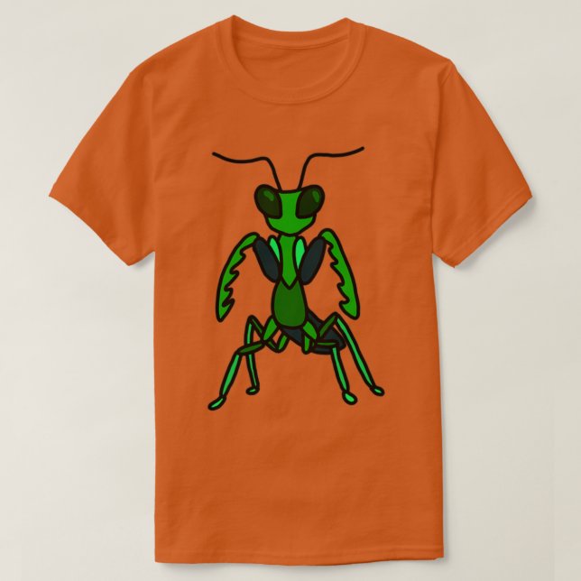 Camiseta mantis (Diseño del anverso)