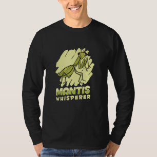 Camiseta Mantis Depredador de Entomología de Insectos Whisp