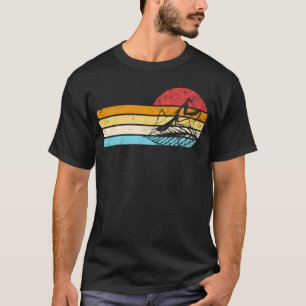 Camiseta Mantis Entomólogo Retro Sunset Mantis
