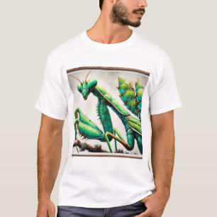 Camiseta Mantis from above 230824IREF237 - Watercolor